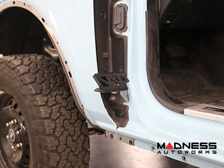 Ford Bronco Foot Rest Pegs - 4-Door 